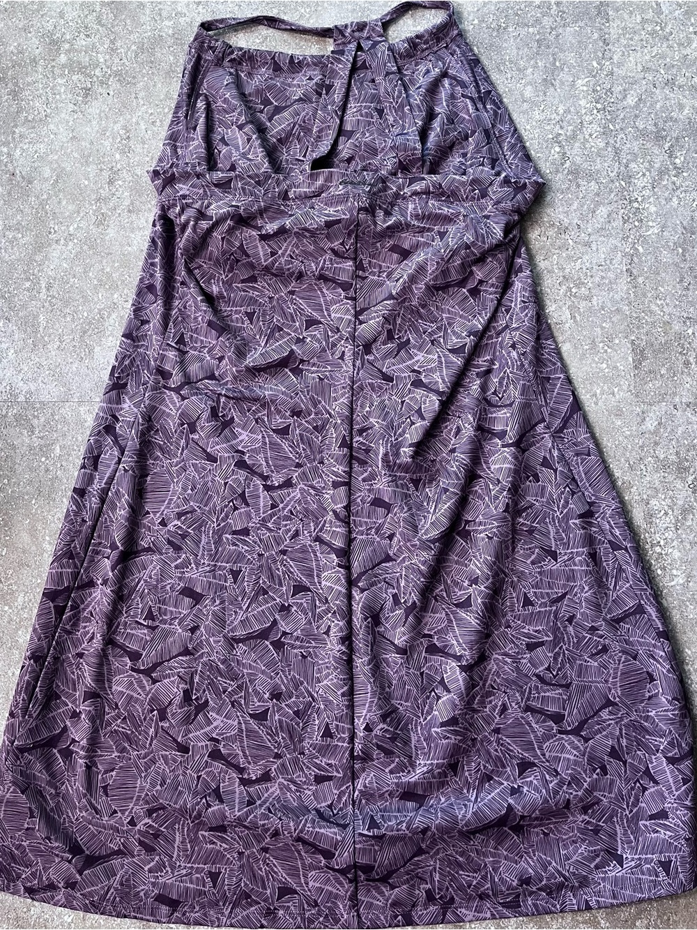 Eddie Bauer Purple Halter Athletic Sundress - Picture 3 of 10